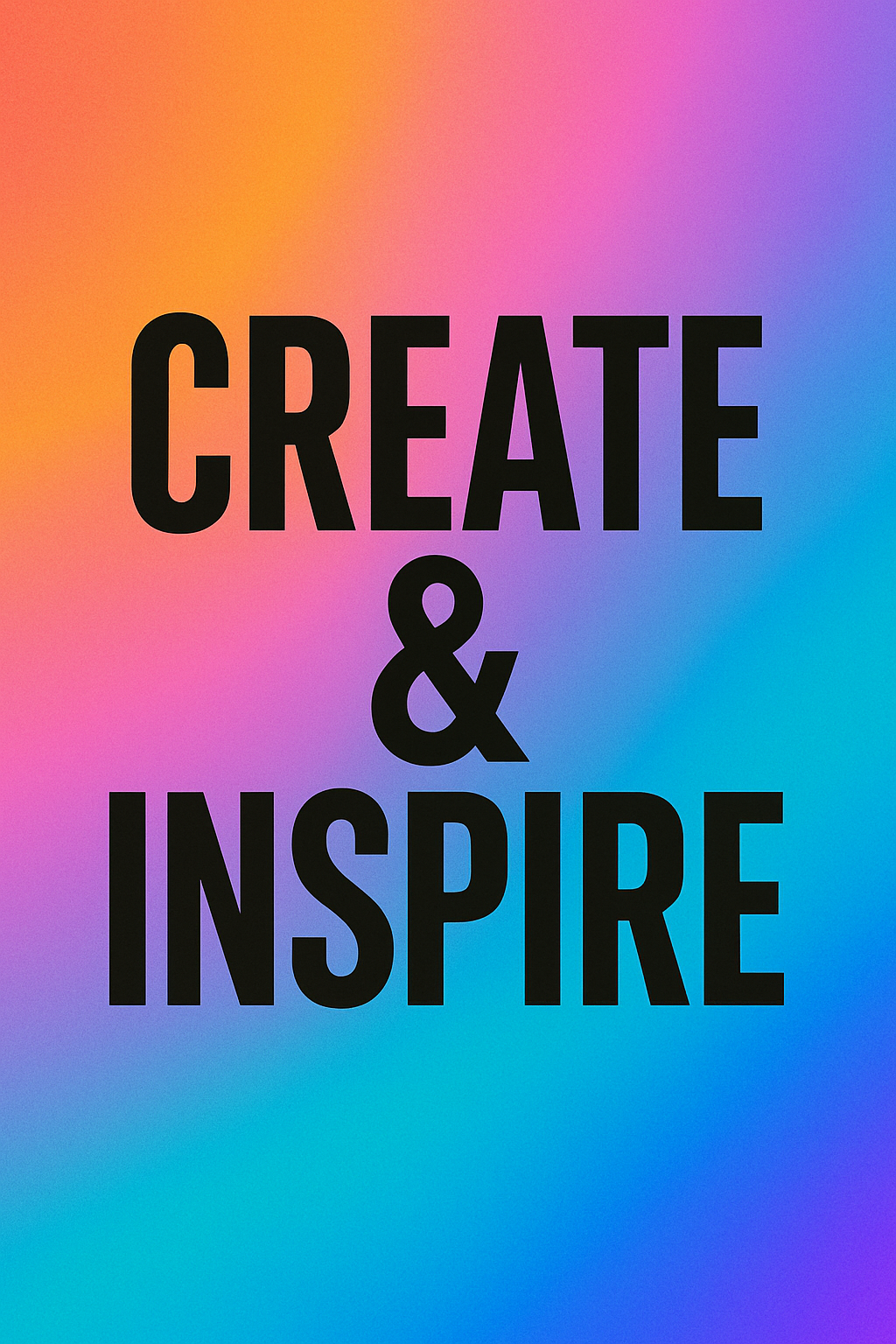 Typographic Poster